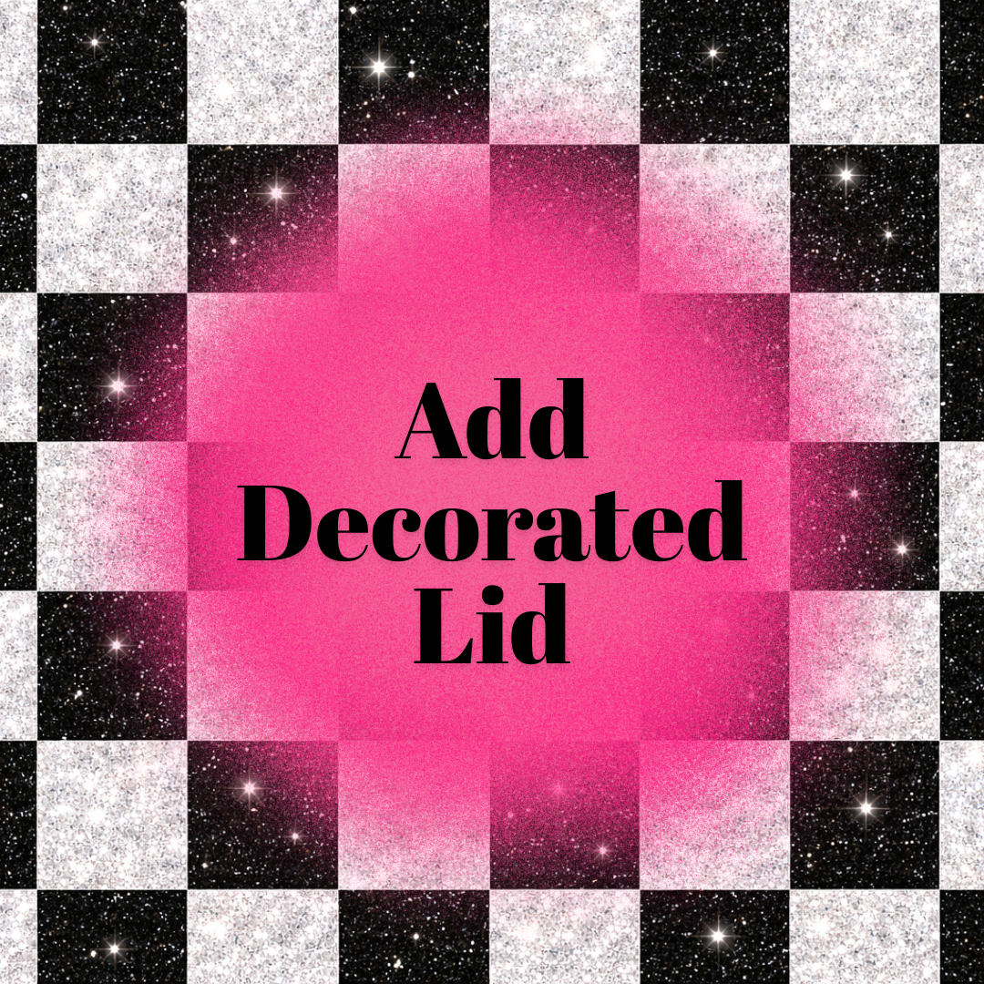 Add decorated lid